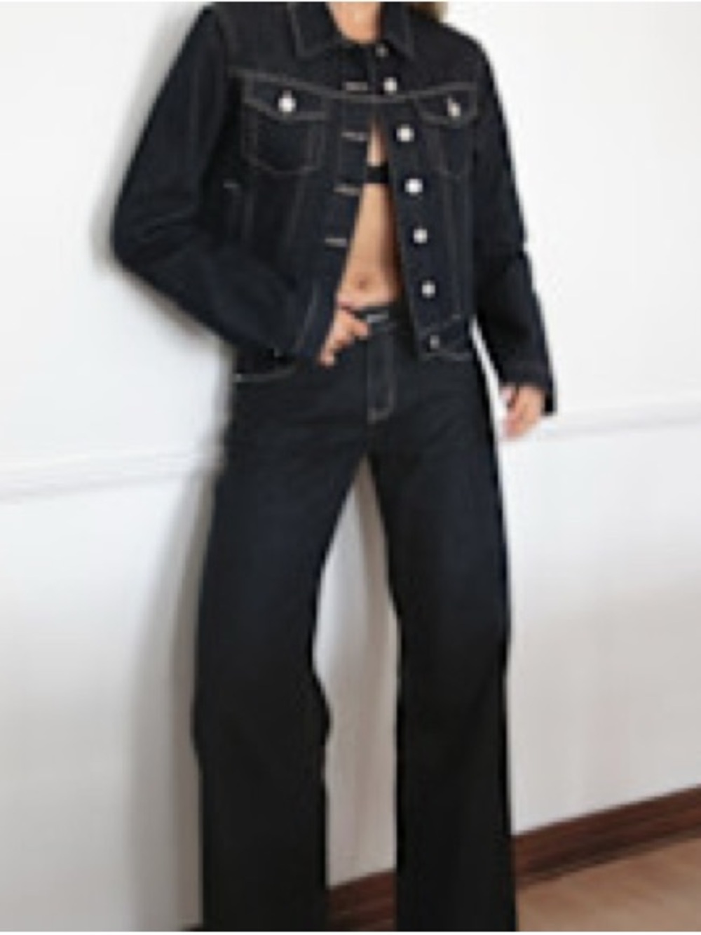 Structured Fit Denim Jacket